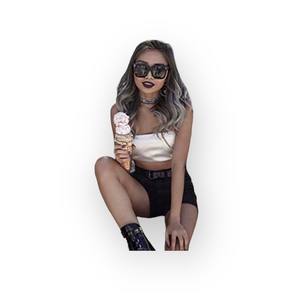 new Retro Oversized Square Sunglasses Sunnies ☻ Shiny Black Smoke Lens ☻ 100% UV - Picture 14 of 16